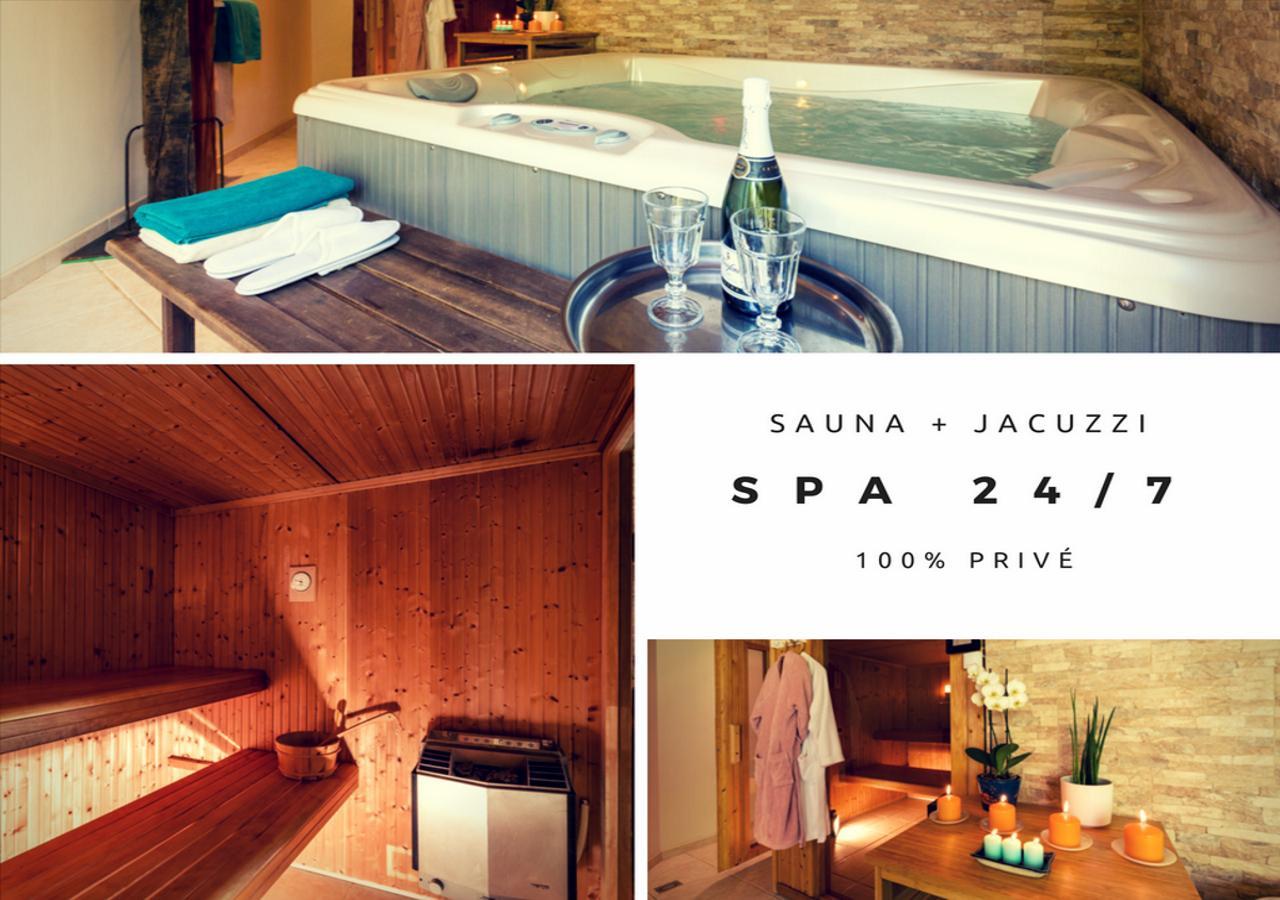 Sauna - Jacuzzi - 100% Prive - L'Estantada Linxe Exterior photo